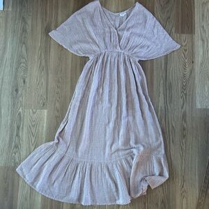 Cost Plus World Market Blush Maxi Dress